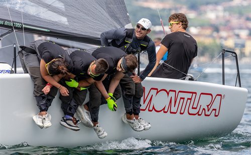 2018 Melges 24 European Sailing Series in Torbole - Day One