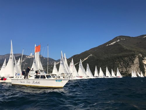 Classe Dragoni al Circolo Vela Torbole