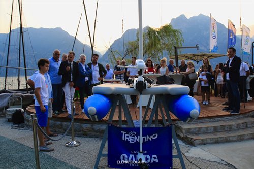 Introduced the project of the electric buoys on Garda Trentino