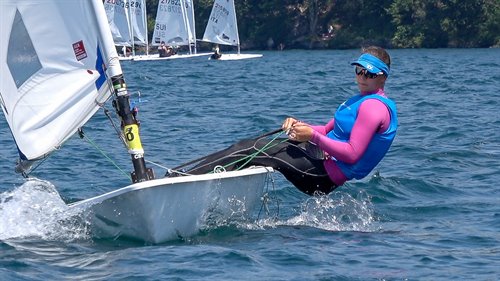 Alessia Palanti oro continentale Ilca 6 Youth