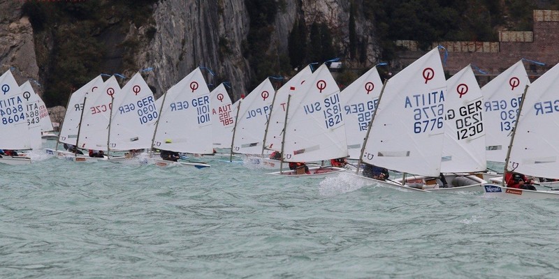 Seconda giornata dell’Halloween Cup Optimist al Circolo Vela Torbole