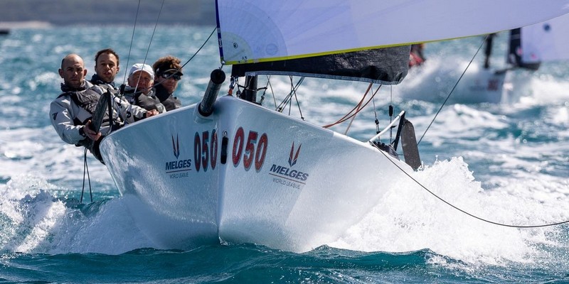 The Melges 20 Fremito d'Arja second in Scarlino