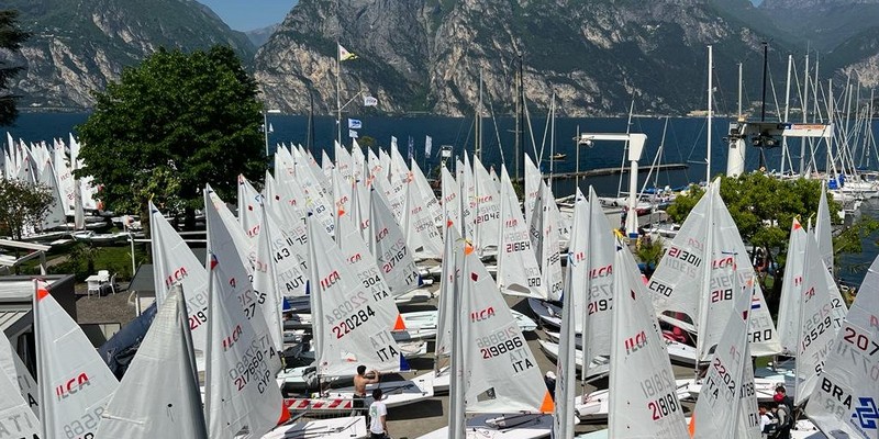 Good start for over 500 racers in Torbole