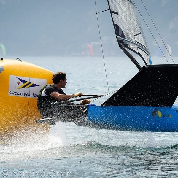 Campionato Italiano Moth, Circolo Vela Torbole: dopo il primo giorno in testa Carlo De Paoli