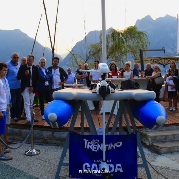 Introduced the project of the electric buoys on Garda Trentino