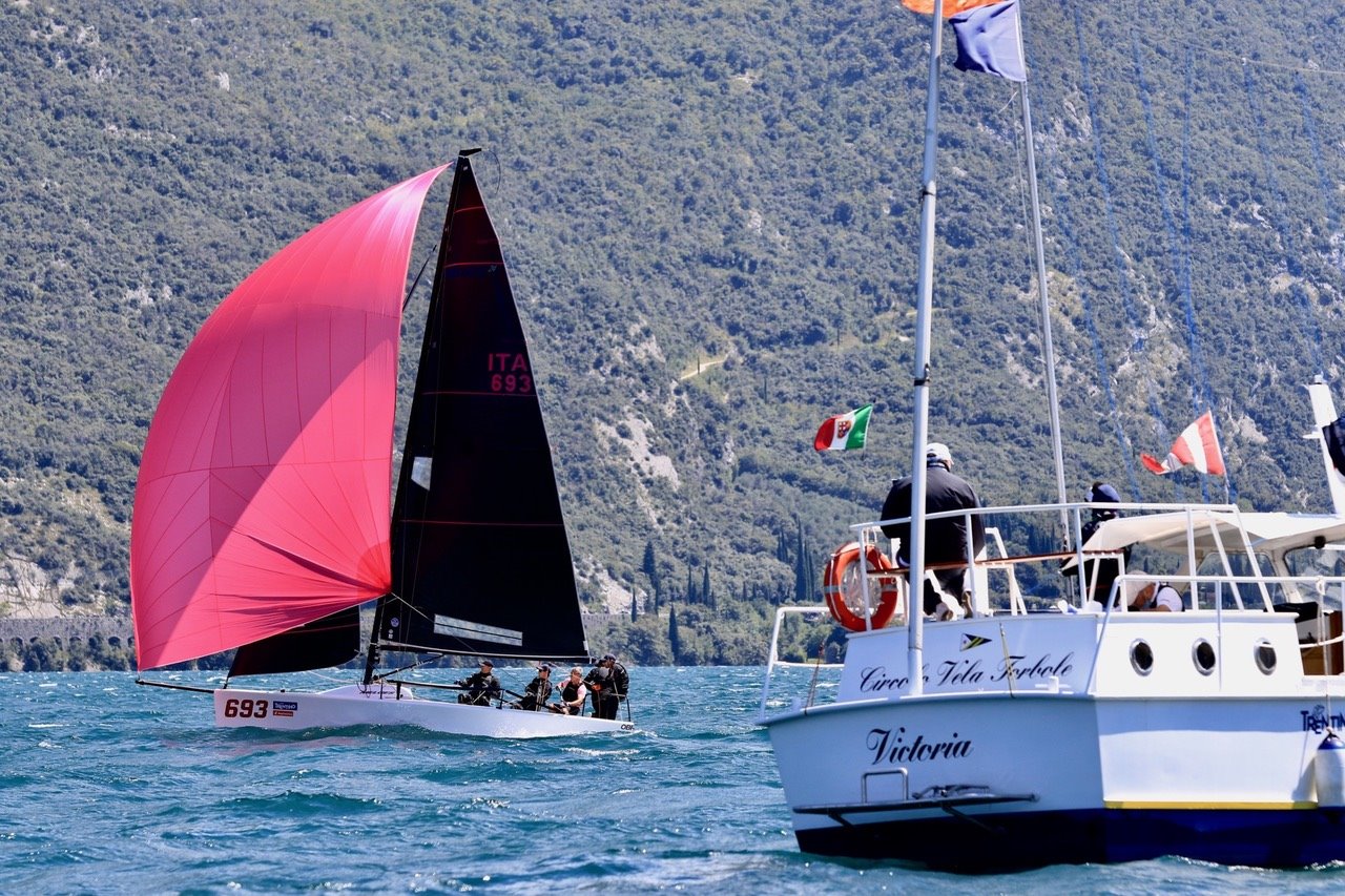 PAOLO BRESCIA WINS THE ITALIAN TRICOLOR MELGES 24 IN TORBOLE