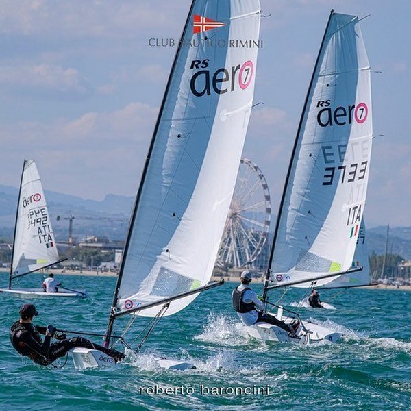 Vice-President Dall'Agnola first classified in the National RS Aero regatta - in Rimini